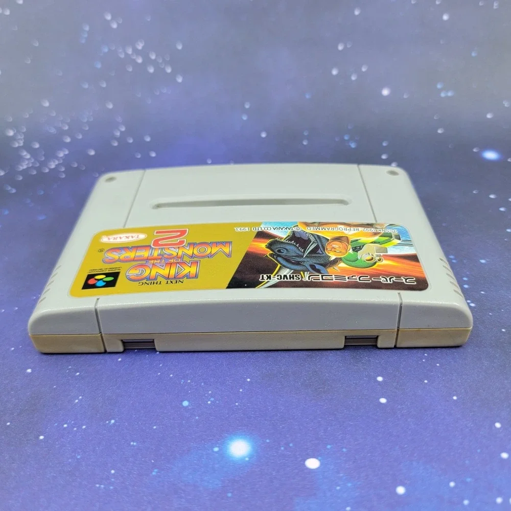 King of Monsters 2 (Nintendo Super Famicom) Video Game w/ Box & Manual 1569